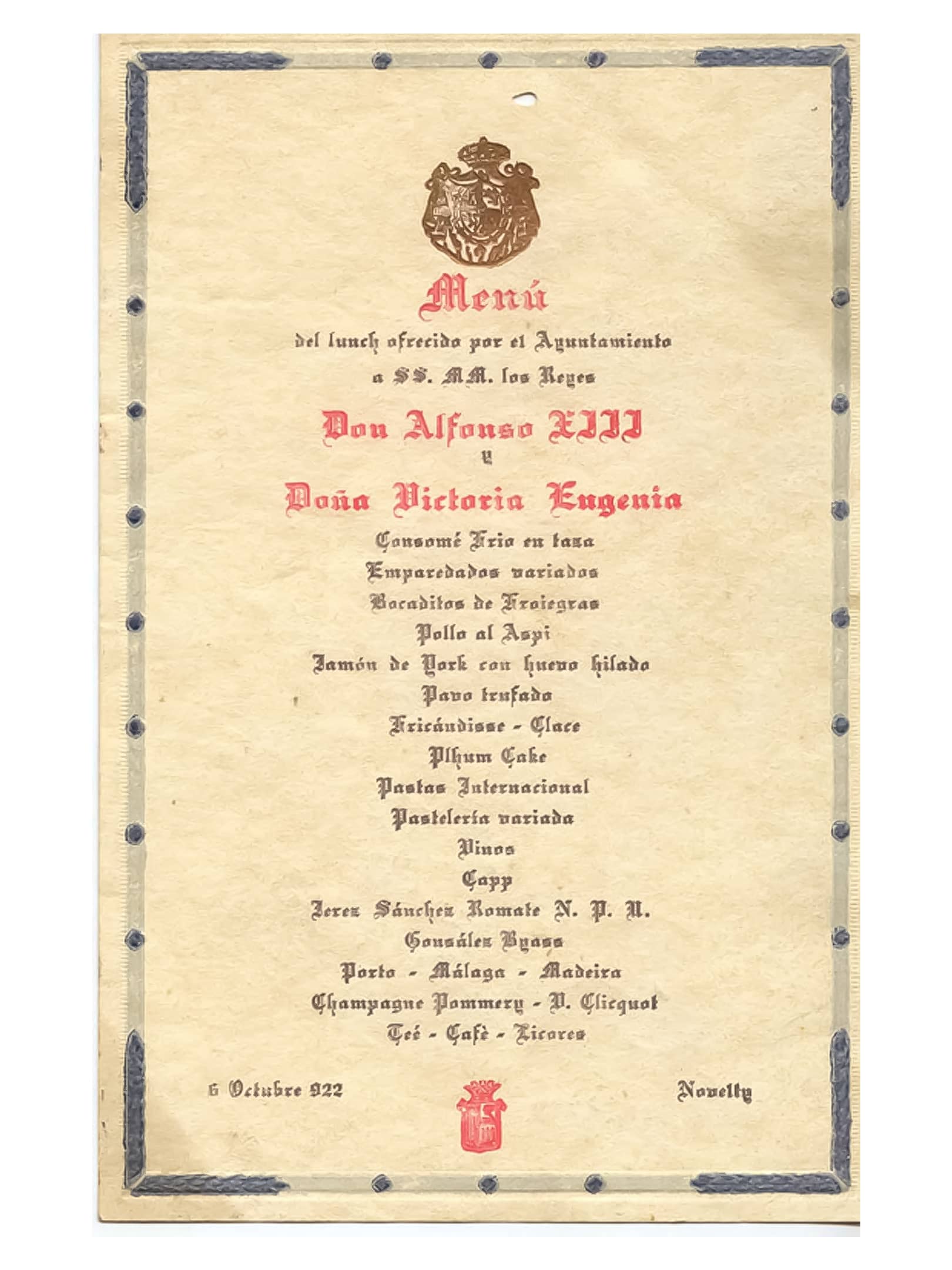 Menú-visita-Alfonso-XIII-Café-Novelty